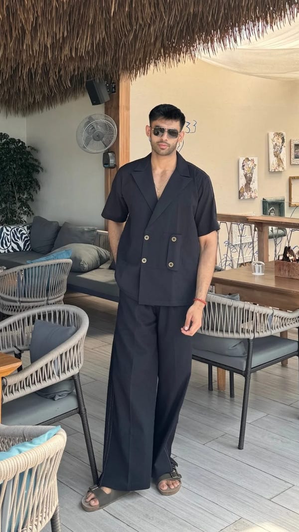 Inner Saints — Black Essential Co-ord Set