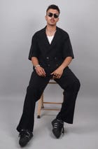 Black Essential Co-ord Set view 3