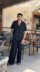 Black Essential Co-ord Set view 4