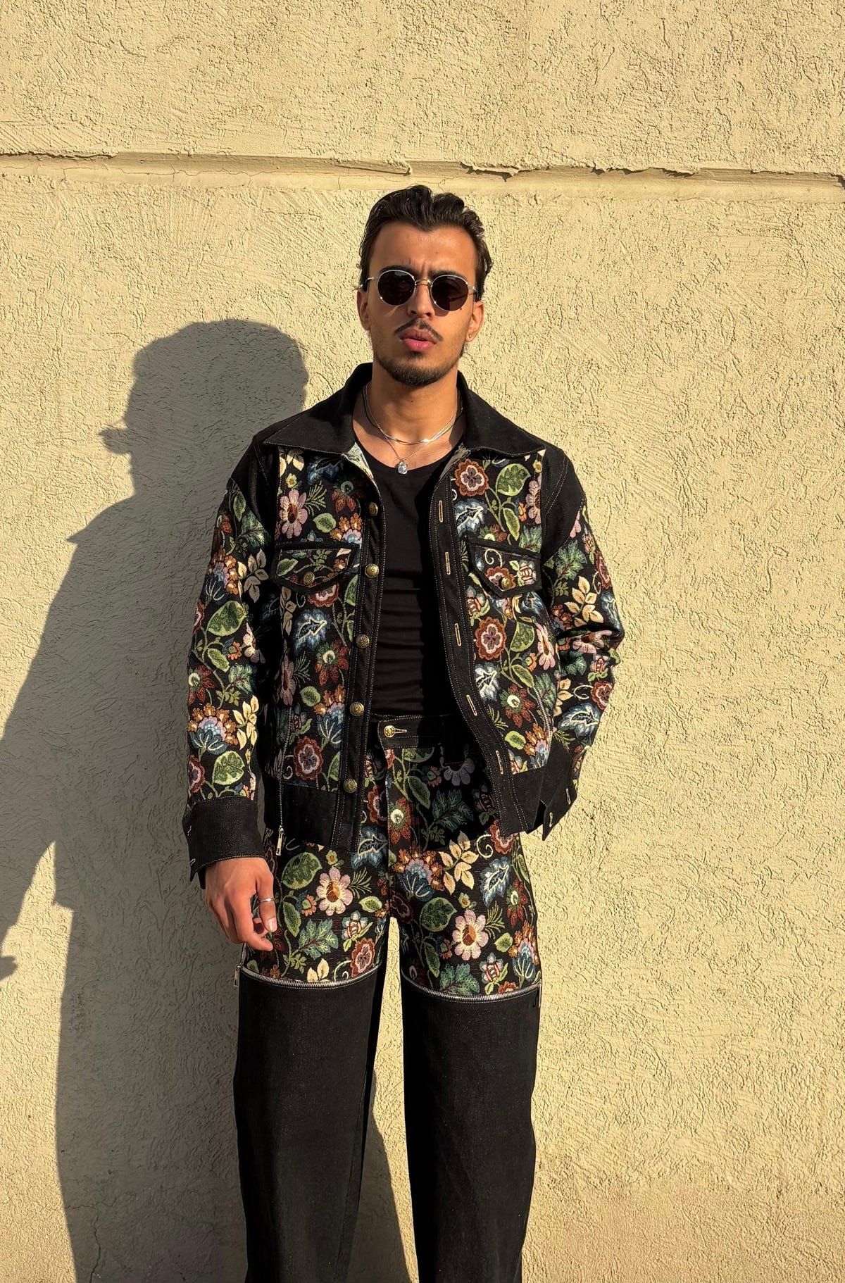 Black Floral Set - image 1