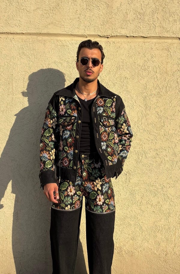 Inner Saints — Black Floral Set