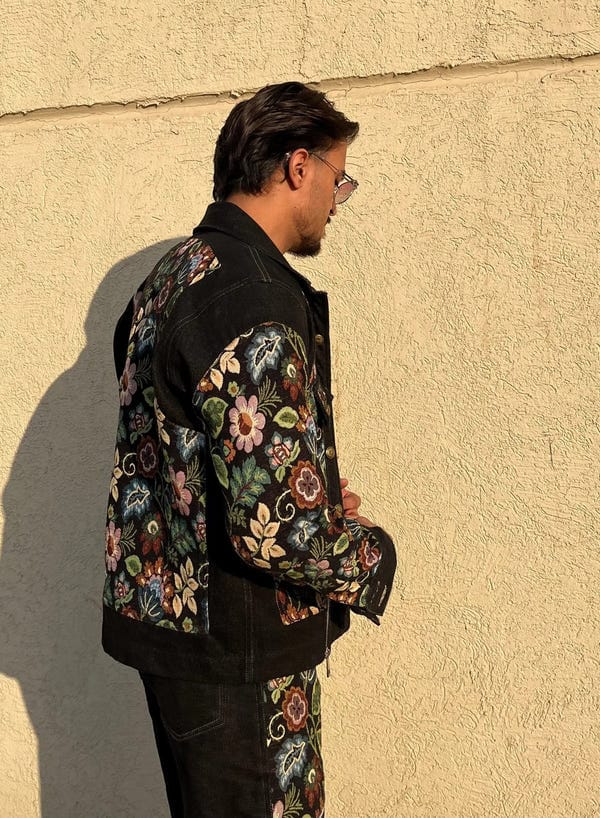 Inner Saints — Black Floral Set