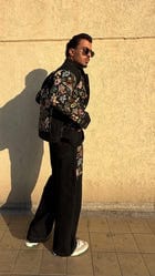 Black Floral Set view 7