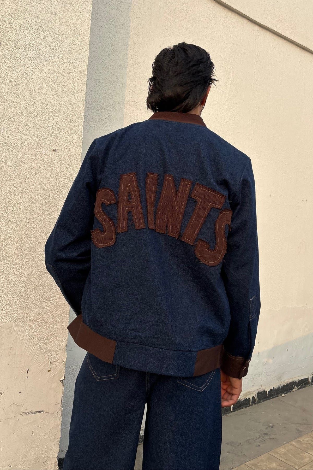 Navy Brown Co-ord Set - image 2