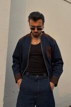 Navy Brown Co-ord Set view 5