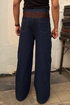 Navy Brown Co-ord Set view 8