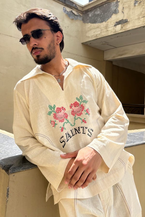 Inner Saints — Classic Cream Co-ord Set