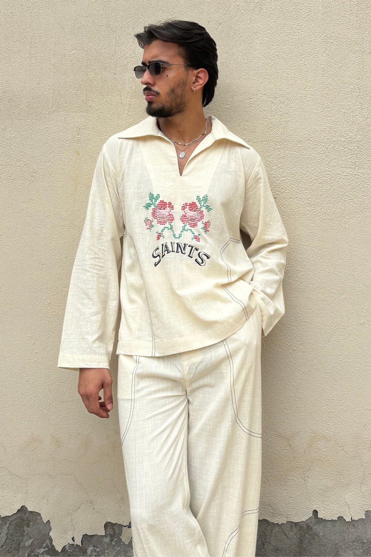 Classic Cream Co-ord Set - image 3