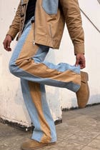 Tan & Blue Co-ord Set view 5
