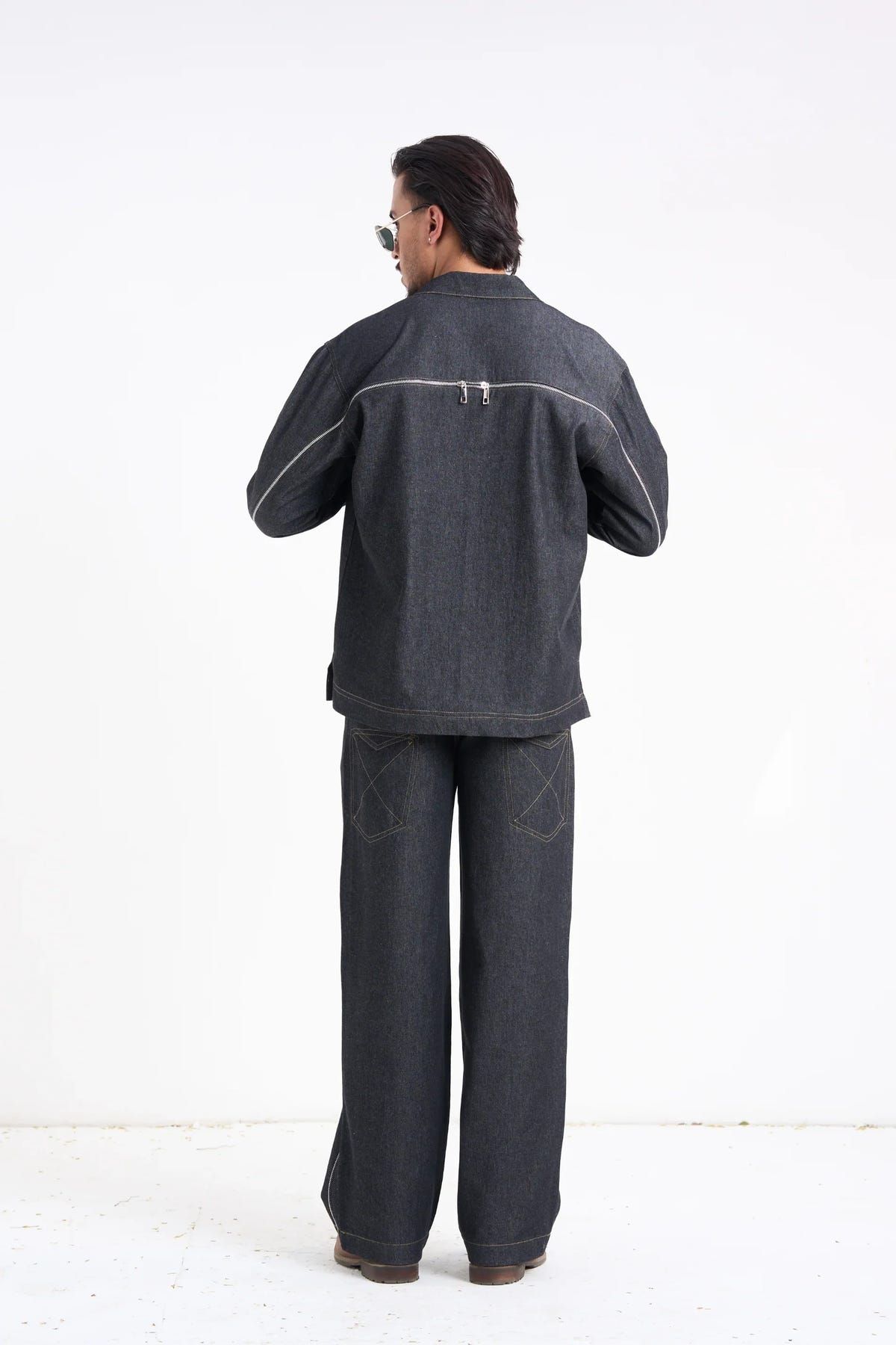 Comet Grey Denim Co-ord Set - image 3
