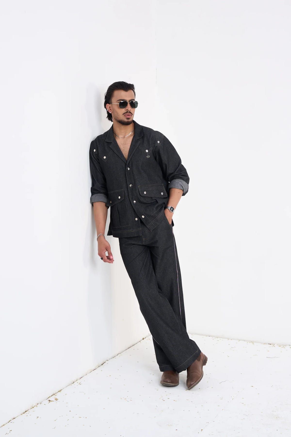 Comet Grey Denim Co-ord Set - image 6