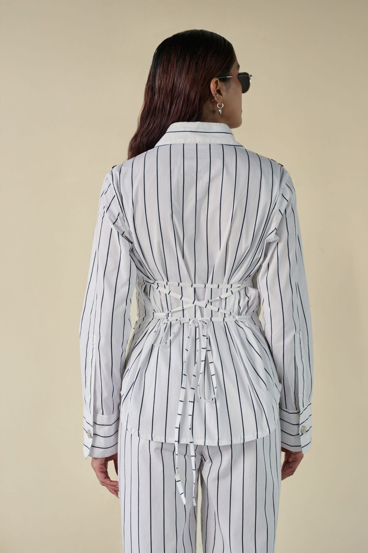 Black Stripe Floral Set - image 6