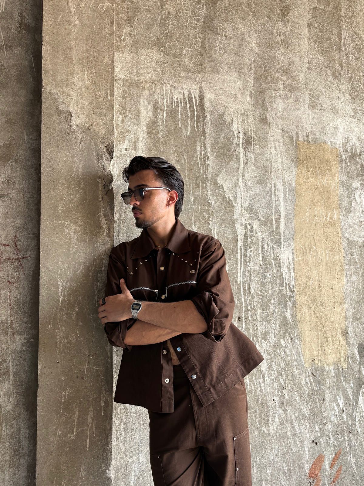 Umber Brown Men Co-ord Set - image 13