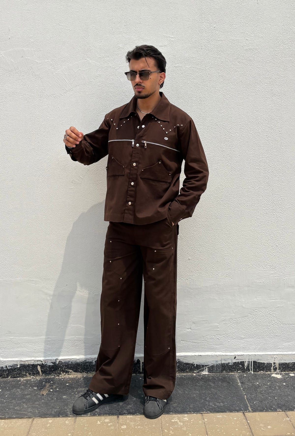 Umber Brown Men Co-ord Set - image 5