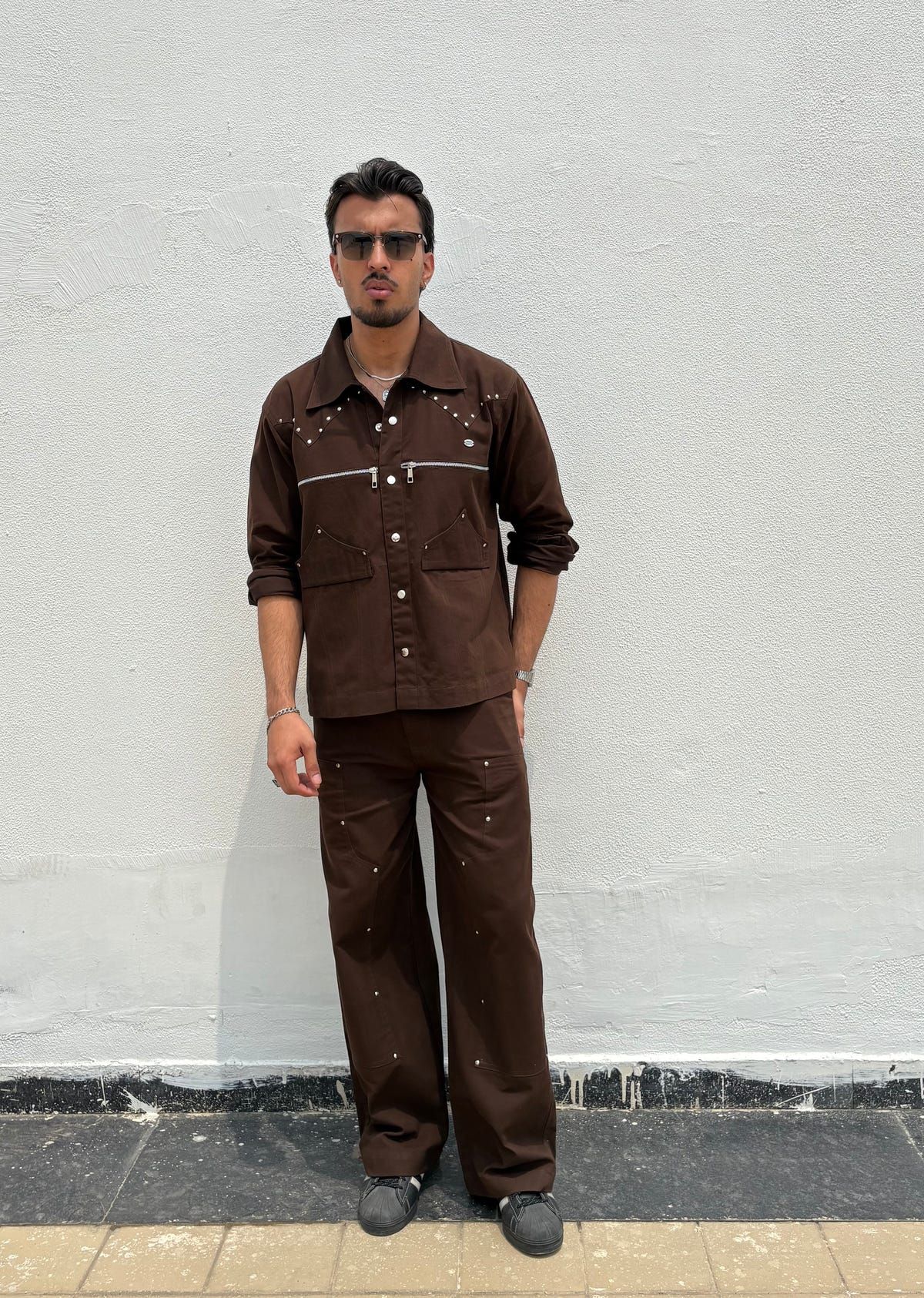 Umber Brown Men Co-ord Set - image 8
