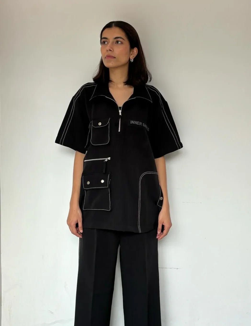 BLACK CO-ORD SET - image 1