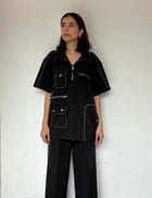 BLACK CO-ORD SET view 1
