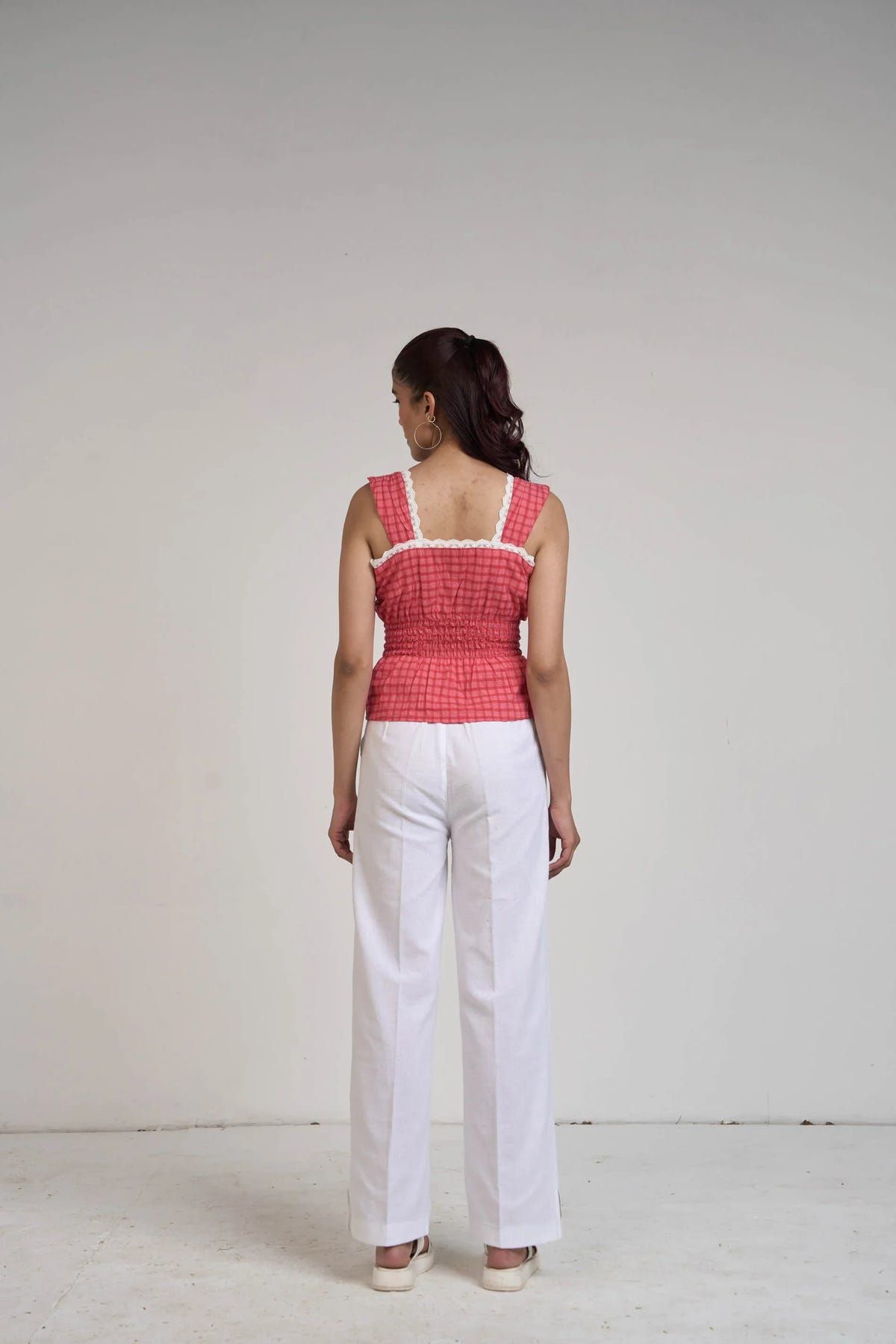 Red Gingham Top - image 8