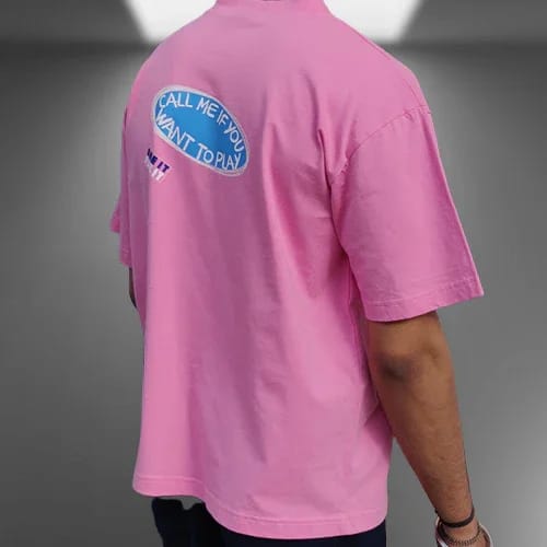 Gaming Arena Oversized Pink T-shirt - image 3