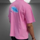 Gaming Arena Oversized Pink T-shirt view 3