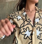 Beige Full Printed Shirt view 6