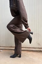 Tokyo Brown Pinstripe Set view 5
