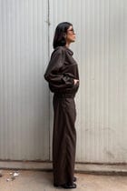 Tokyo Brown Pinstripe Set view 6