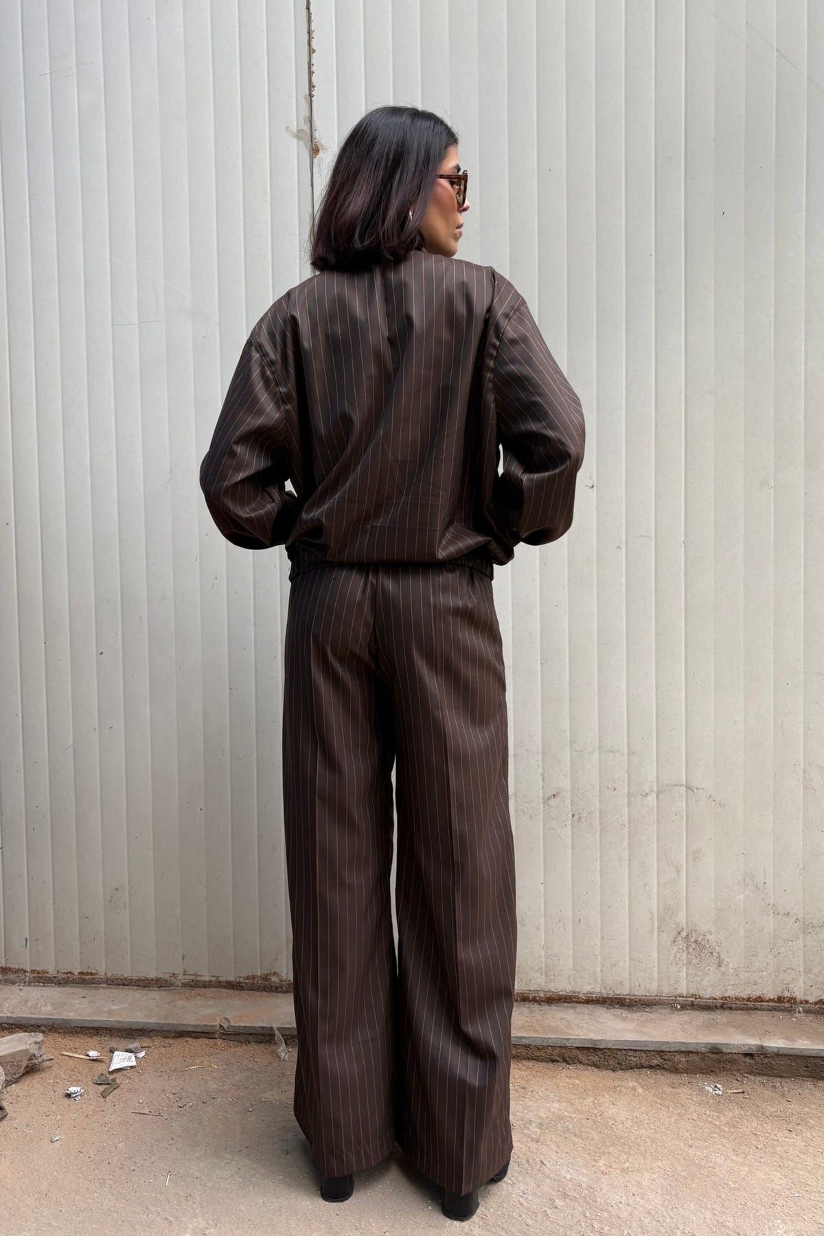Tokyo Brown Pinstripe Set - image 8