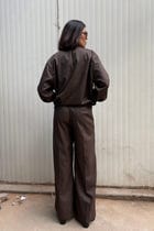 Tokyo Brown Pinstripe Set view 8