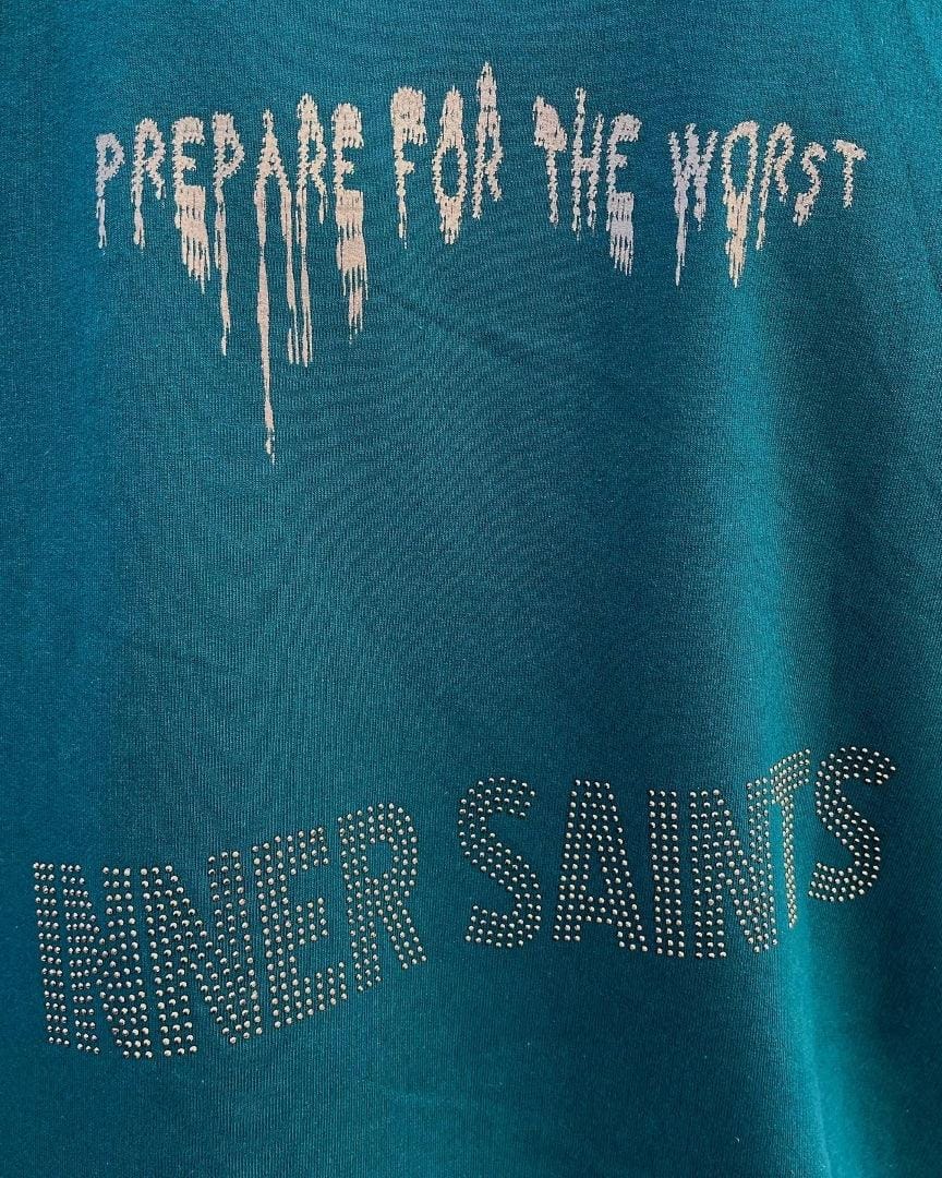 Problematic Attitude Teal Green Oversized Tshirt - image 6