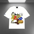 Cheese Liers Oversized White T-shirt view 1