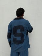 Denim Patchwork Shirt & pants set view 10