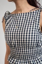 BLACK GINGHAM TOP & SKIRT view 8