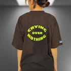 Midweek Meltdown Oversized Black T-shirt view 2