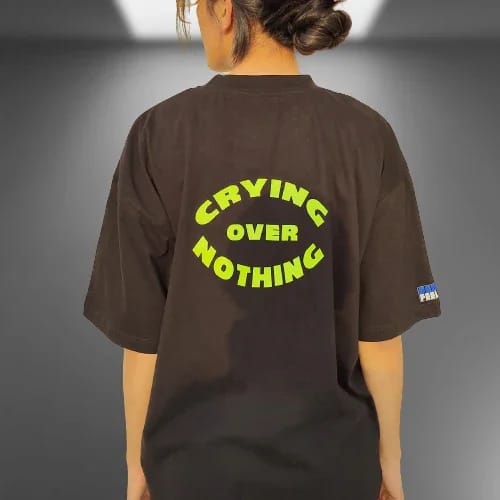 Inner Saints — Midweek Meltdown Oversized Black T-shirt