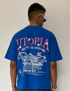 Utopia Blue Oversized T-shirt view 3