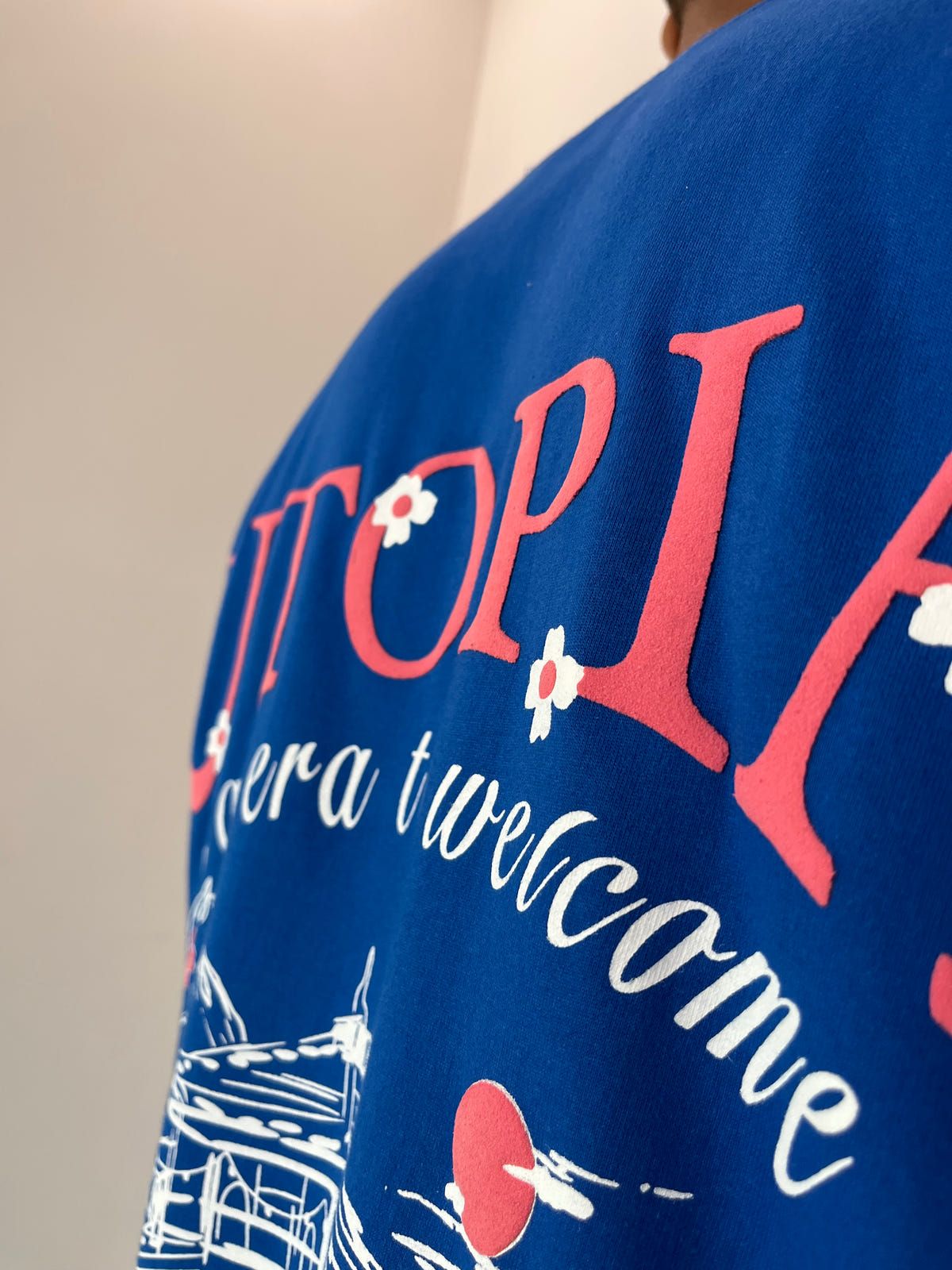 Utopia Blue Oversized T-shirt - image 4