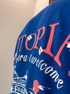 Utopia Blue Oversized T-shirt view 4