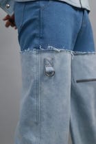 Unisex Dual wide Leg Jeans view 5