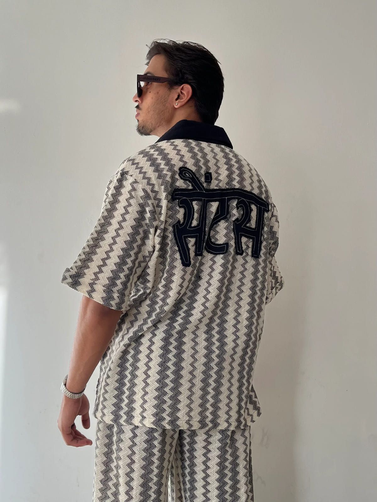 Black & White Abstract Co-ord Set - image 1