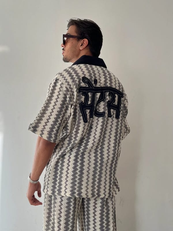 Inner Saints — Black & White Abstract Co-ord Set