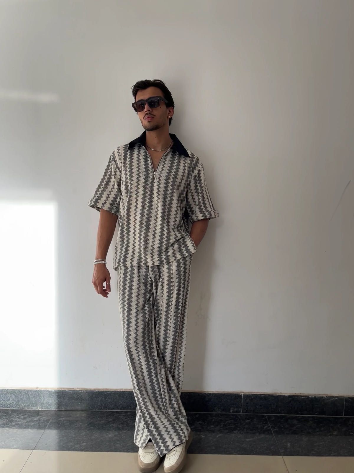 Black & White Abstract Co-ord Set - image 11