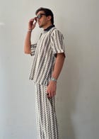 Black & White Abstract Co-ord Set view 8