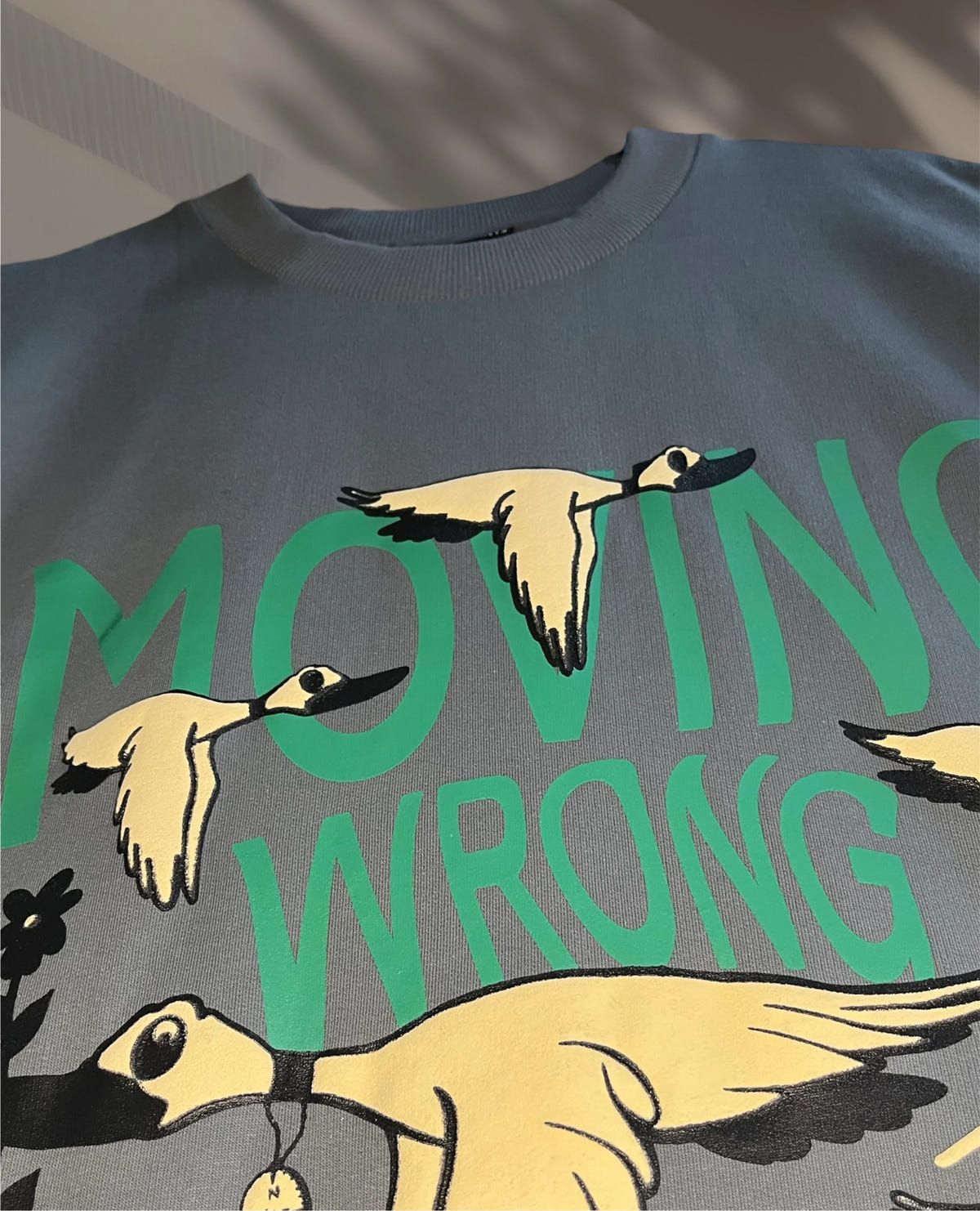 Moving Wrong Directions Oversized T-Shirt - image 4