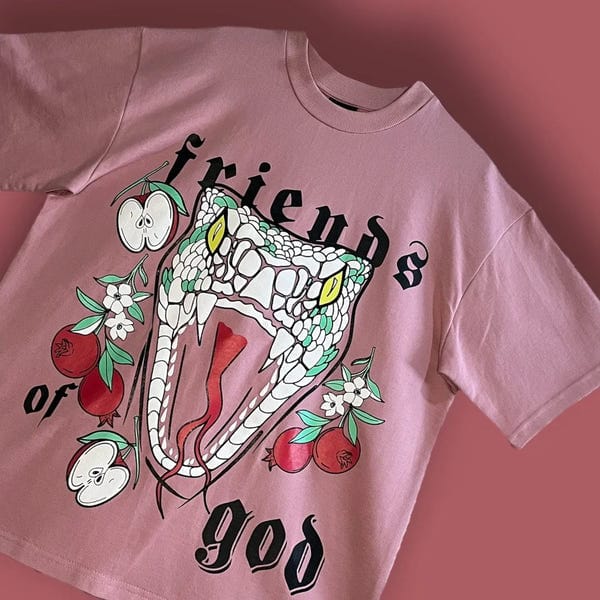 Inner Saints — Friends Of God Unisex Oversized T-shirt