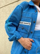 AZURE BLUE UNISEX JACKET view 2
