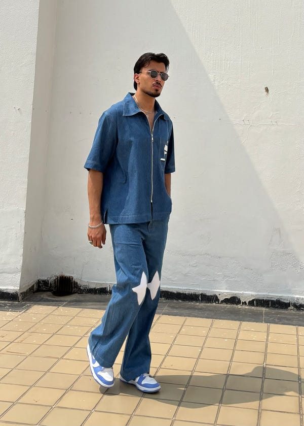 Inner Saints — 007 Denim Co-ord Set