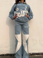 90's Ice Blue Denim Co-ord Set view 5