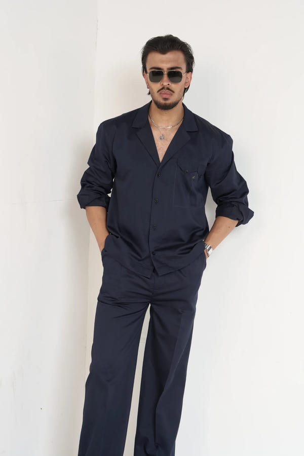 Inner Saints — Navy Essential Men Co-ord Set -