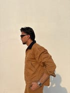 Tan Brown Full-Sleeve Jacket view 4